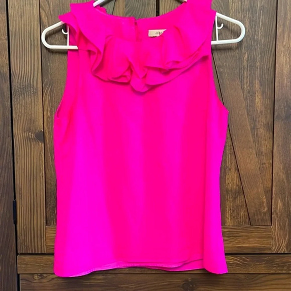 J Crew Pink Gabby Blouse - Picture 1 of 11